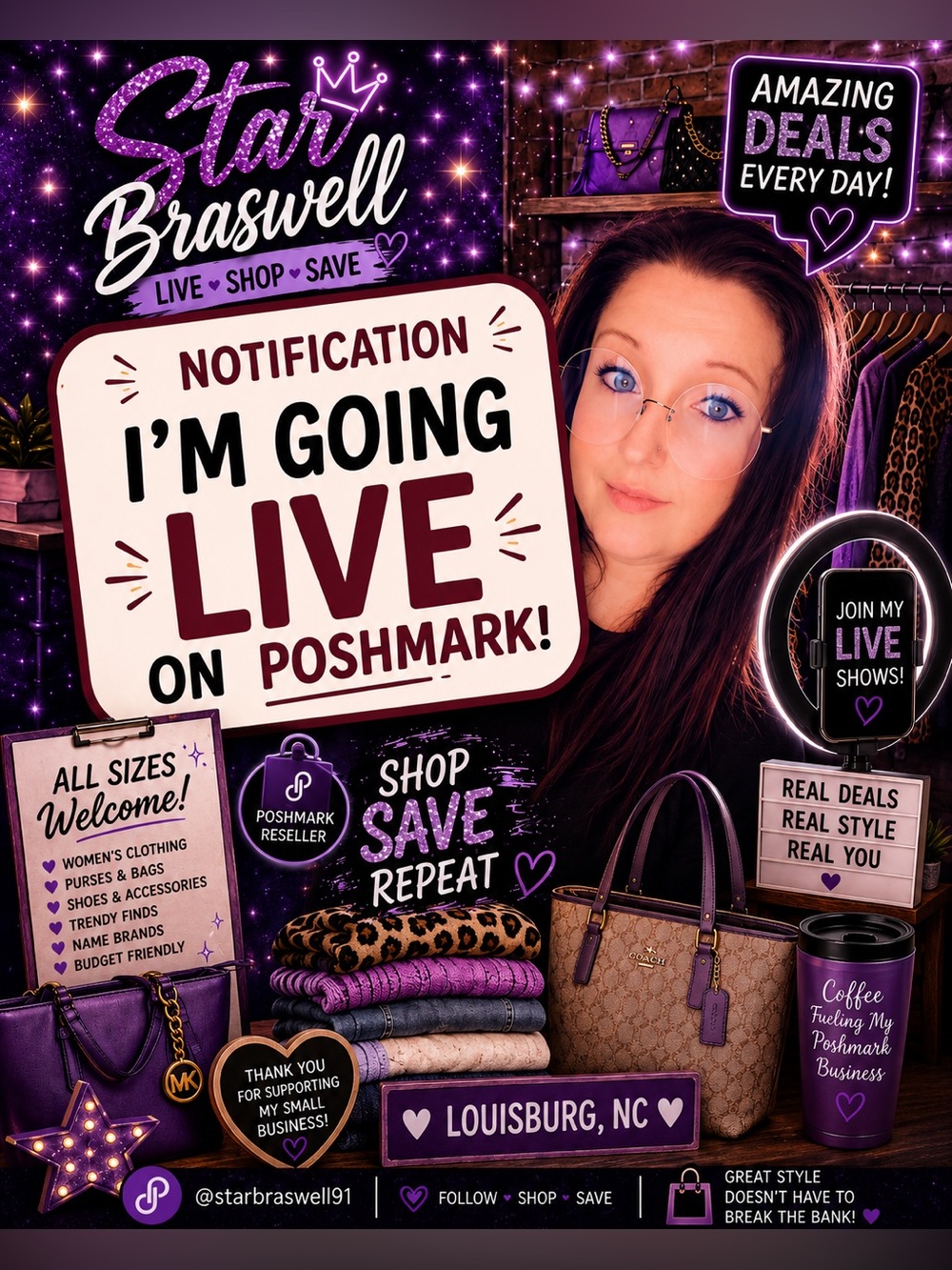 Notification 🔔 like to be notified when I go live